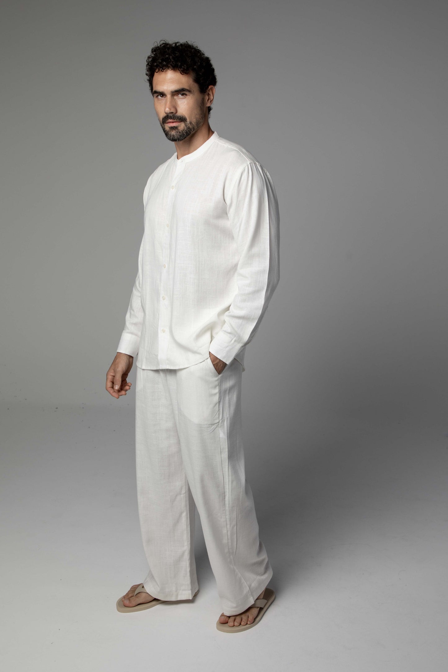 The Cream Linen set